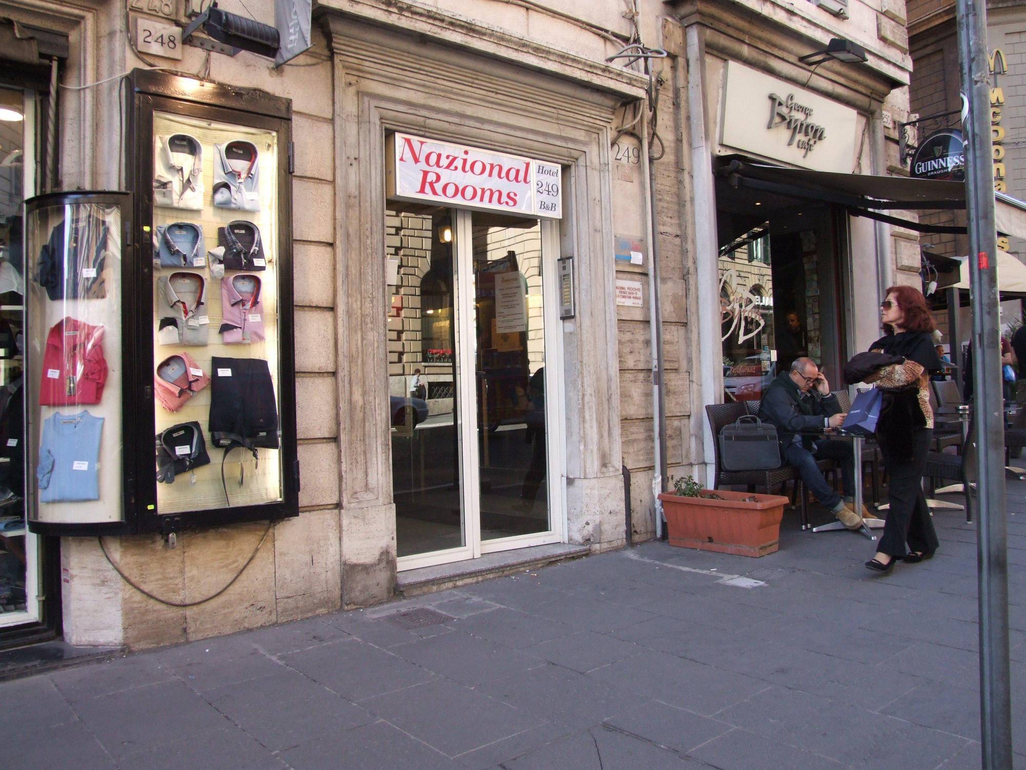 Nazional Rooms Roma Exterior foto